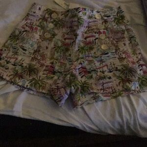 J Crew linen shorts